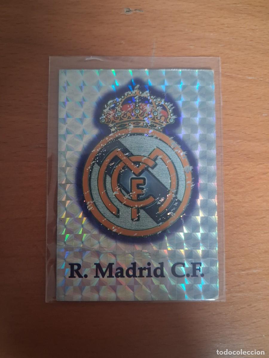 Cartes &agrave; collectionner de Football: Fichas de la Liga de Mundicromo 2001 2002 01 02 Real Madrid CF 1 Escudo