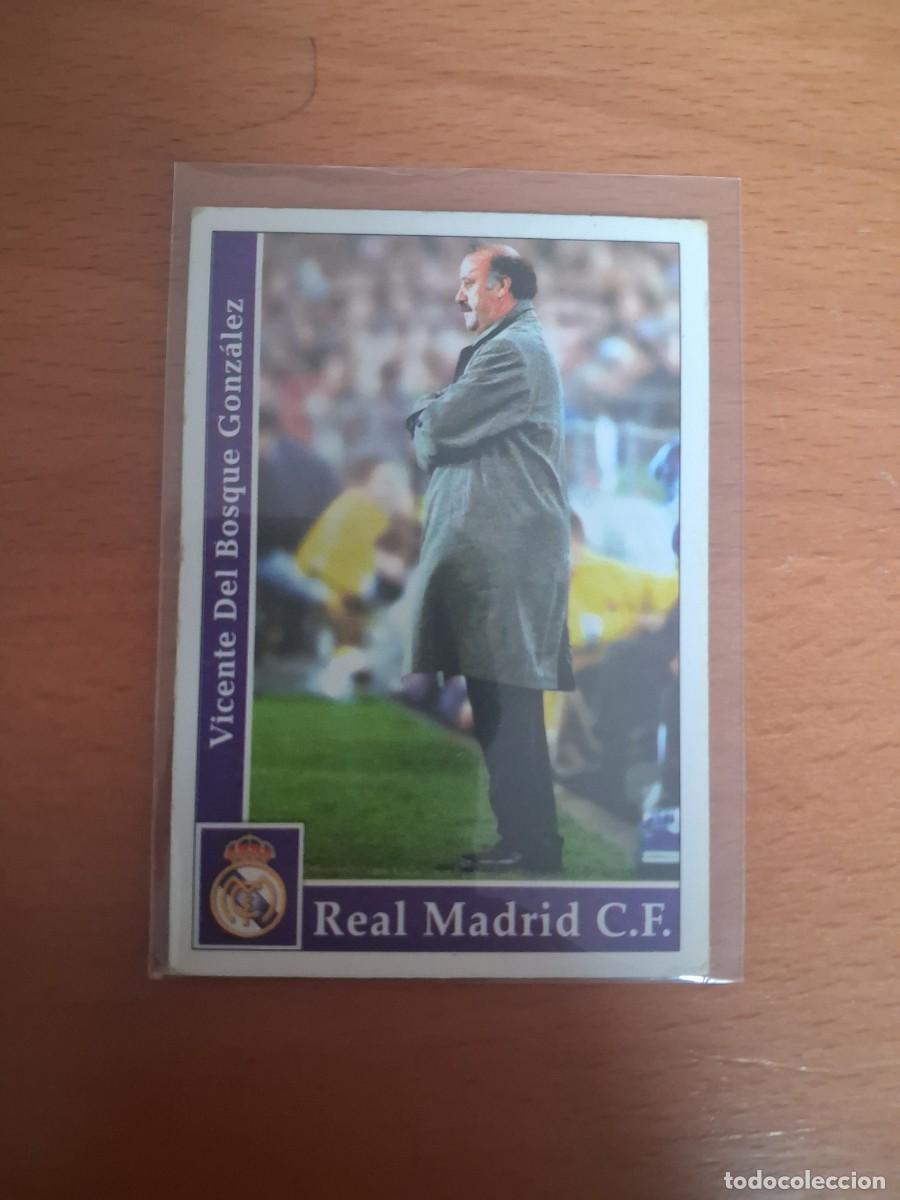 Cartes &agrave; collectionner de Football: Fichas de la Liga de Mundicromo 2001 2002 01 02 Real Madrid CF 2 Vicente Del Bosque