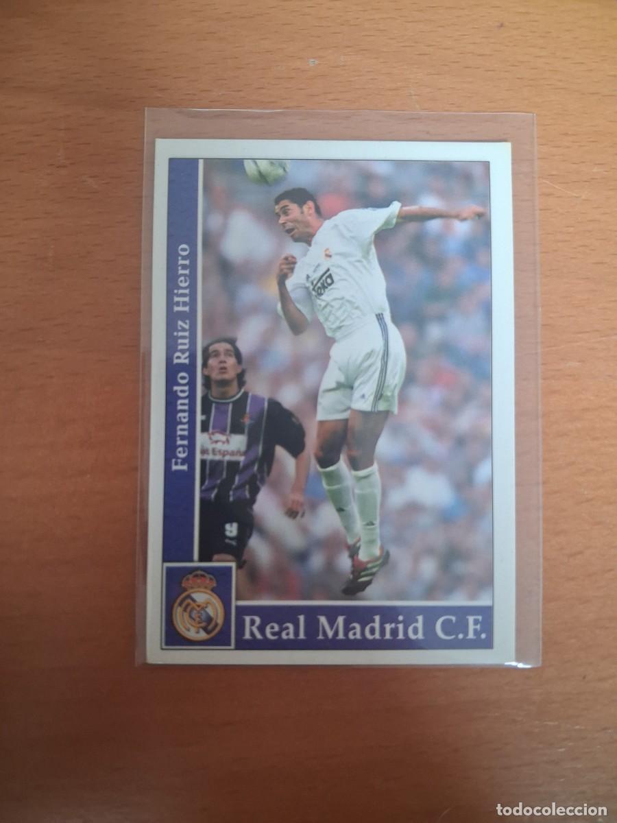 Cartes &agrave; collectionner de Football: Fichas de la Liga de Mundicromo 2001 2002 01 02 Real Madrid CF 7 Hierro