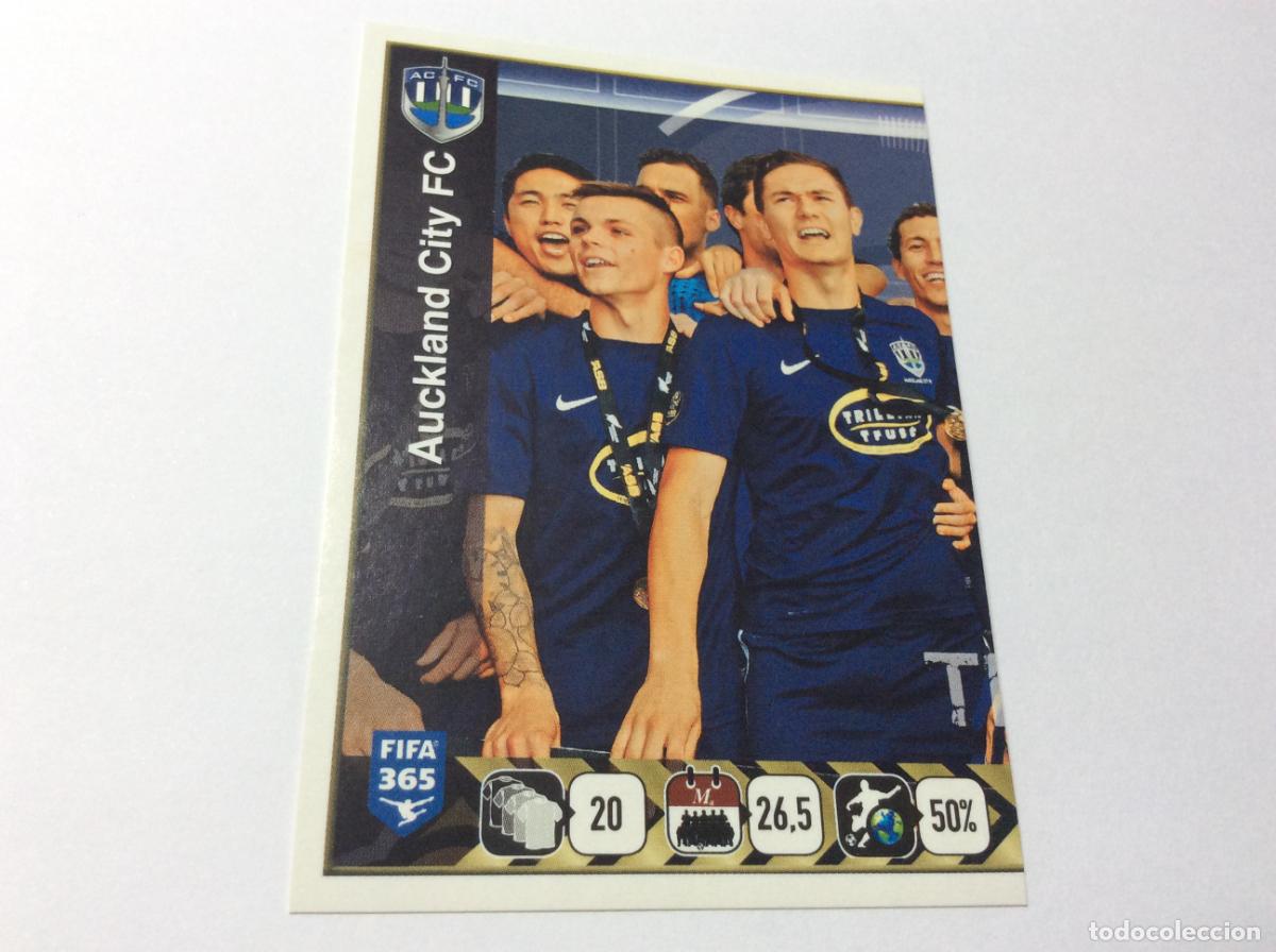 Cartes &agrave; collectionner de Football: 687 Team 1 Auckland City FC FIFA 365 2015 2016 PANINI