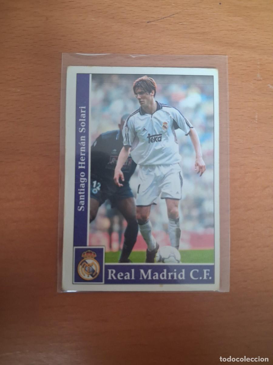 Cartes &agrave; collectionner de Football: Fichas de la Liga de Mundicromo 2001 2002 01 02 Real Madrid CF 9 Solari