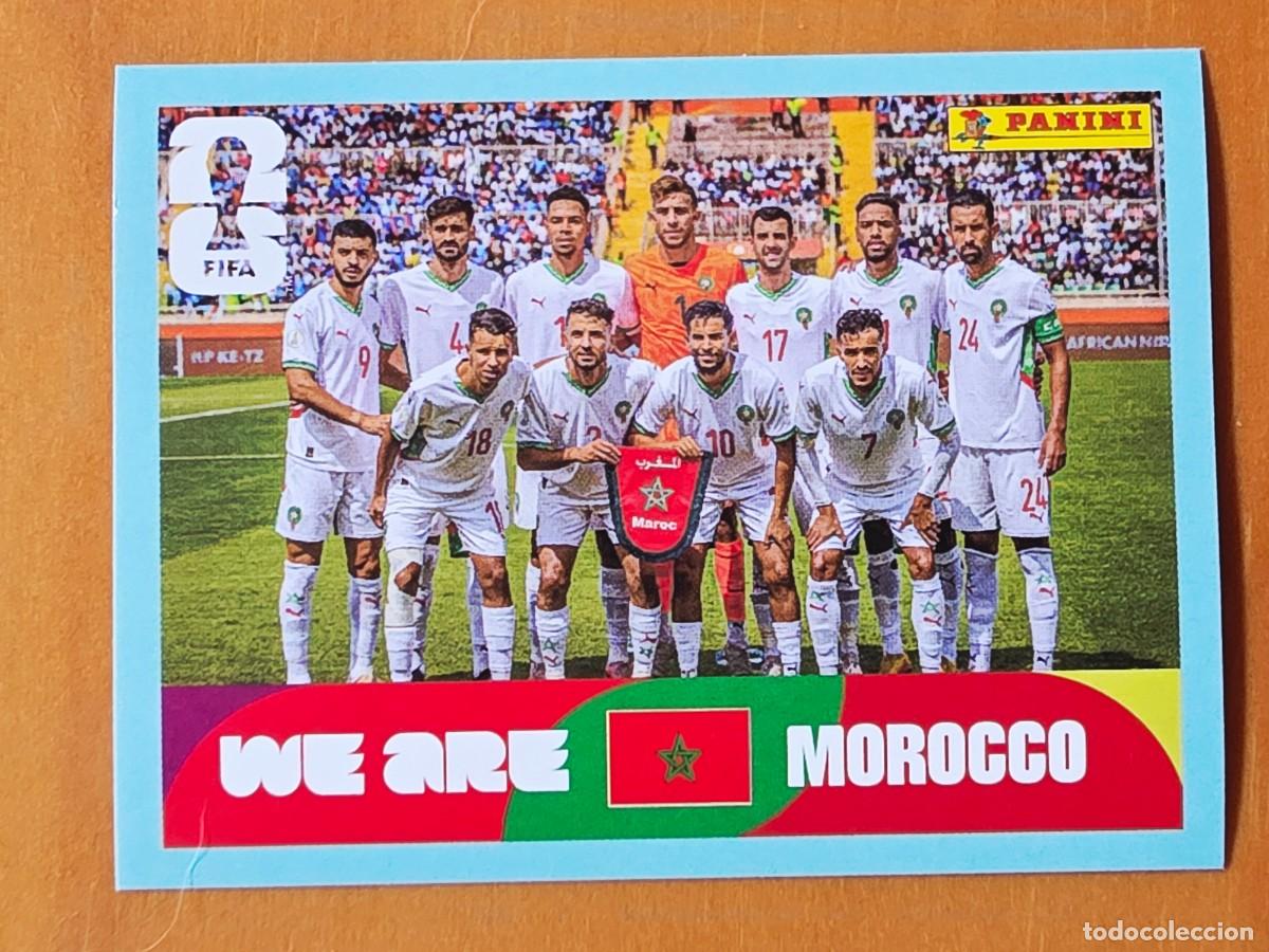 Cartes &agrave; collectionner de Football: MAR 13 Alineaci&oacute;n plantilla equipo, Marruecos, Panini FIFA World Cup Mundial 2026 Sticker