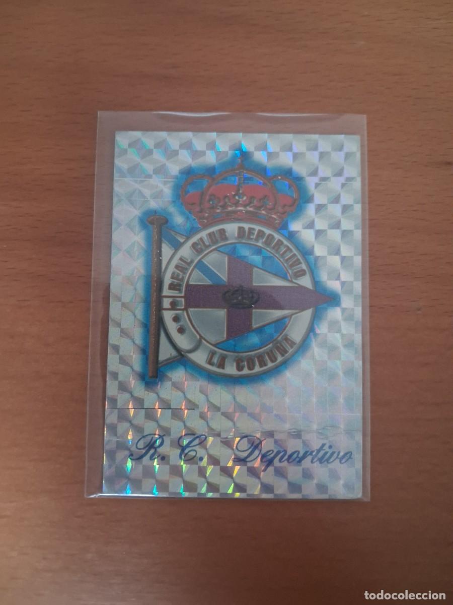 Cromos de F&uacute;tbol: Fichas de la Liga de Mundicromo 2001 2002 01 02 RC Deportivo de la Coru&ntilde;a 22 Escudo