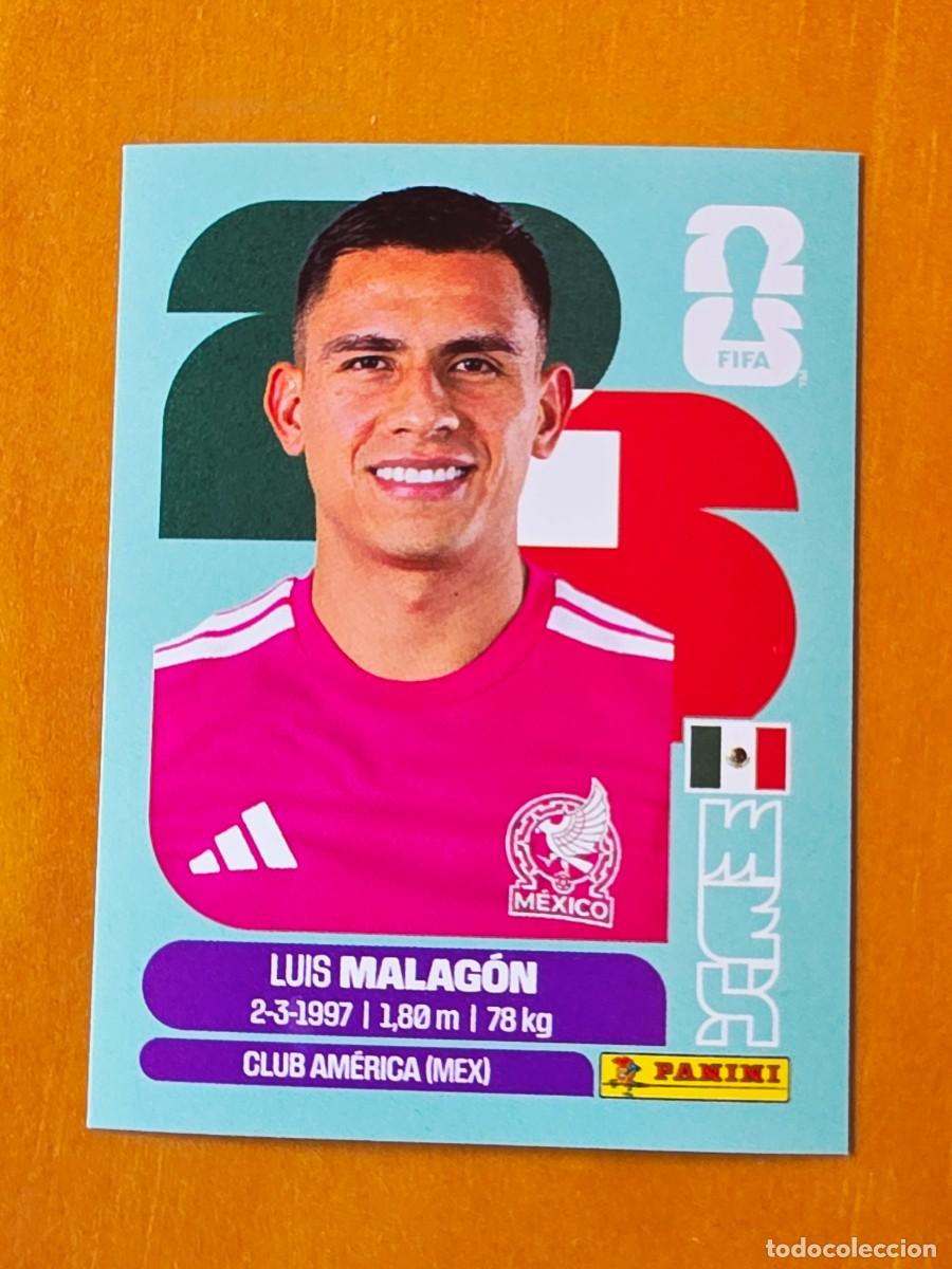 Cromos de F&uacute;tbol: MEX 2 Luis Malag&oacute;n, M&eacute;xico, Panini FIFA World Cup Mundial 2026 Sticker
