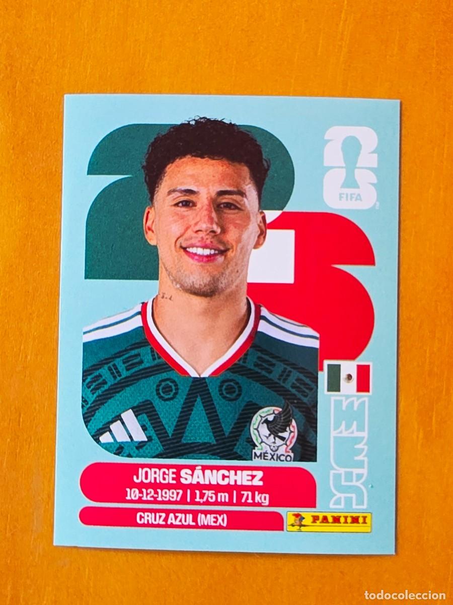 Cromos de F&uacute;tbol: MEX 4 Jorge S&aacute;nchez, M&eacute;xico, Panini FIFA World Cup Mundial 2026 Sticker