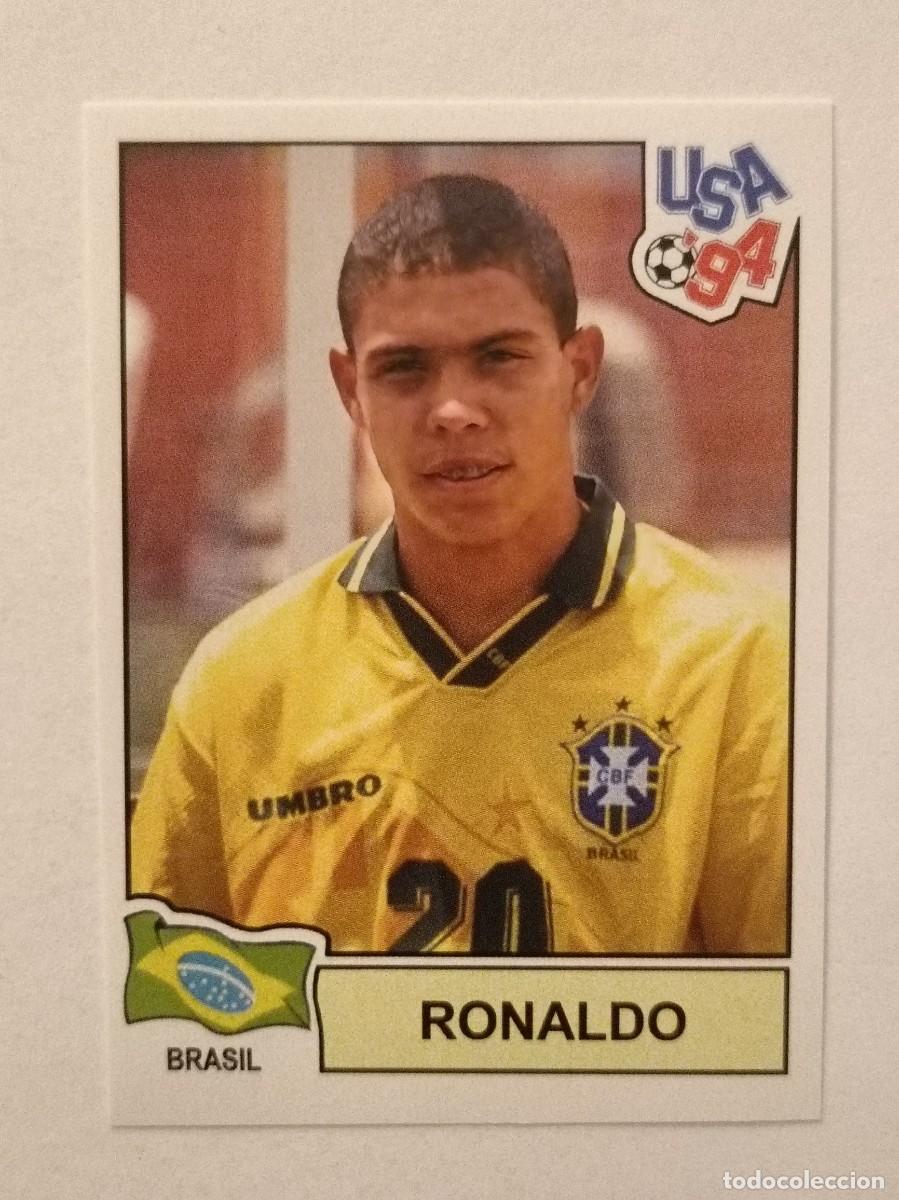 Cromos de F&uacute;tbol: RONALDO (BRASIL) MUNDIAL USA 94 PANINI