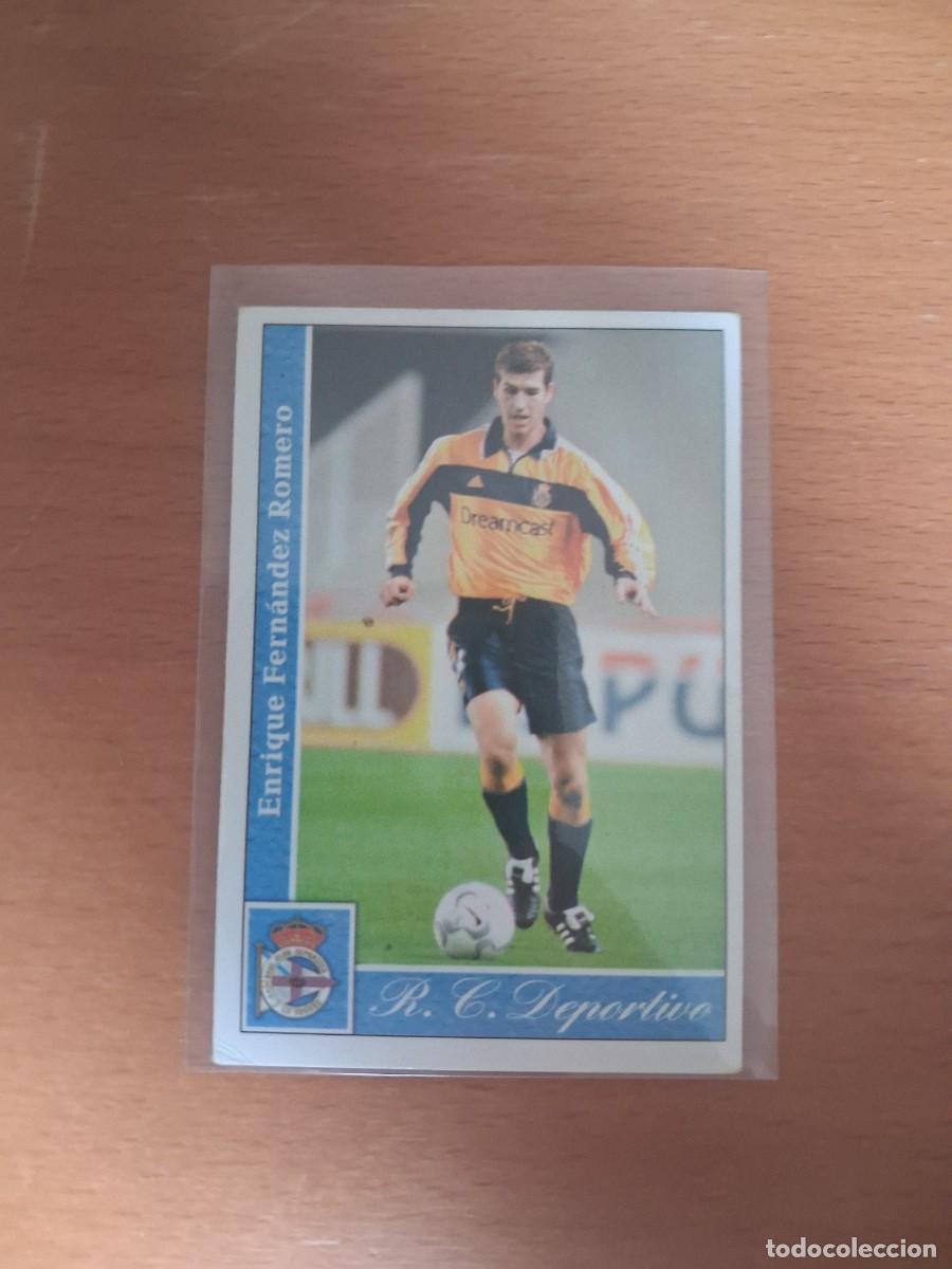 Cromos de F&uacute;tbol: Fichas de la Liga de Mundicromo 2001 2002 01 02 RC Deportivo de la Coru&ntilde;a 26 Romero