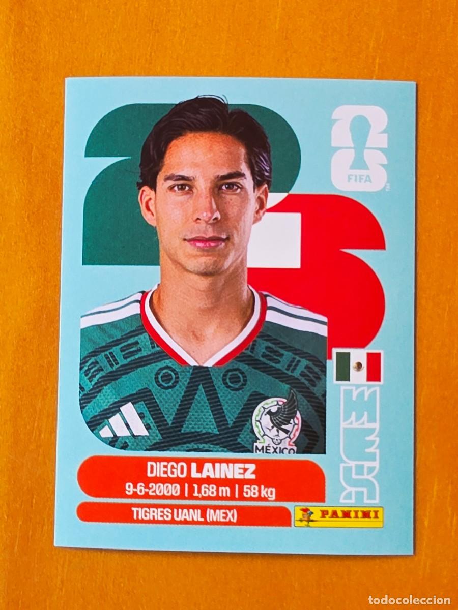 Cromos de F&uacute;tbol: MEX 8 Diego Lainez, M&eacute;xico, Panini FIFA World Cup Mundial 2026 Sticker