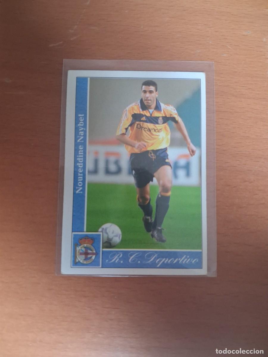 Cromos de F&uacute;tbol: Fichas de la Liga de Mundicromo 2001 2002 01 02 RC Deportivo de la Coru&ntilde;a 27 Naybet