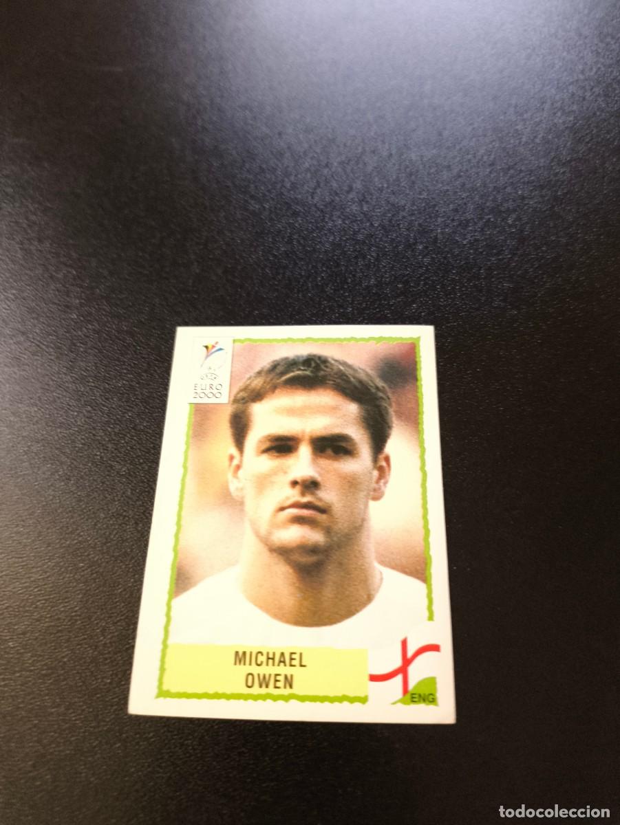 Cromos de F&uacute;tbol: OWEN ROOKIE 91 INGLATERRA ENGLAND EUROCOPA EURO 2000 00 BELGICA PEGADO SIN PEGAR