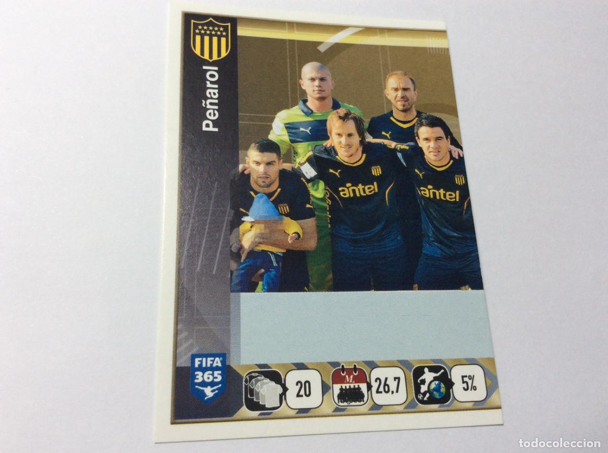 Cromos de F&uacute;tbol: 837 team 1 Pe&ntilde;arol FIFA 365 2015 2016 PANINI