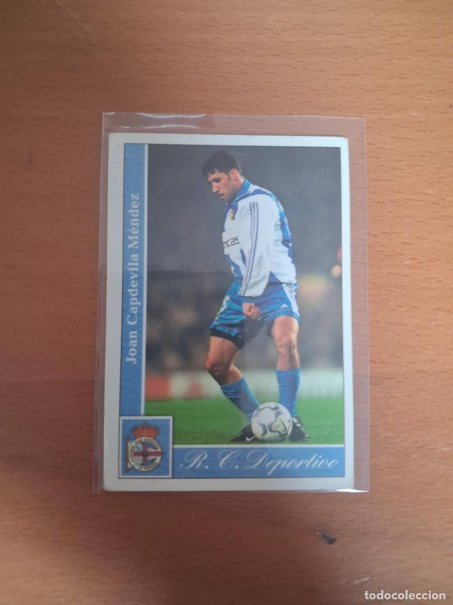 Cromos de F&uacute;tbol: Fichas de la Liga de Mundicromo 2001 2002 01 02 RC Deportivo de la Coru&ntilde;a 30 Capdevila