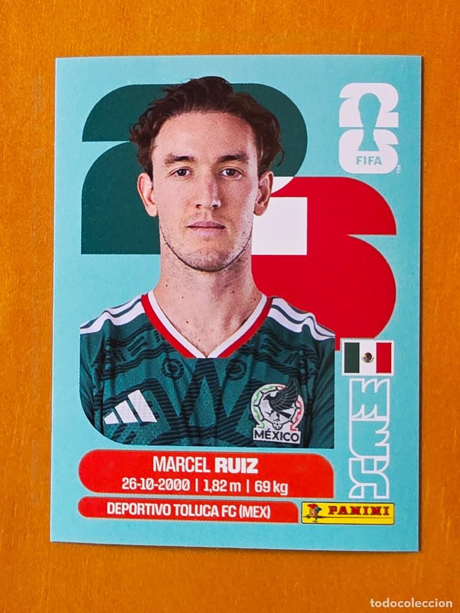 Cromos de F&uacute;tbol: MEX 12 Marcel Ruiz, M&eacute;xico, Panini FIFA World Cup Mundial 2026 Sticker