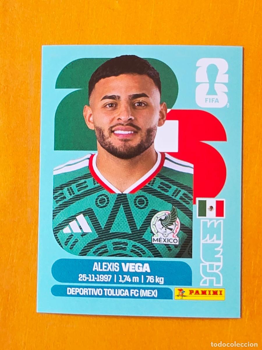Cromos de F&uacute;tbol: MEX 18 Alexis Vega, M&eacute;xico, Panini FIFA World Cup Mundial 2026 Sticker