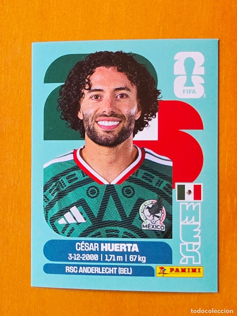 Football Stickers: MEX 20 C&eacute;sar Huerta, M&eacute;xico, Panini FIFA World Cup Mundial 2026 Sticker