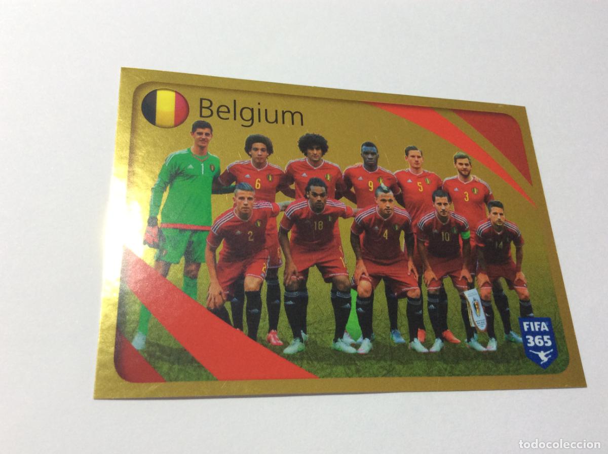Football Stickers: 852 B&eacute;lgica FIFA 365 2015 2016 PANINI