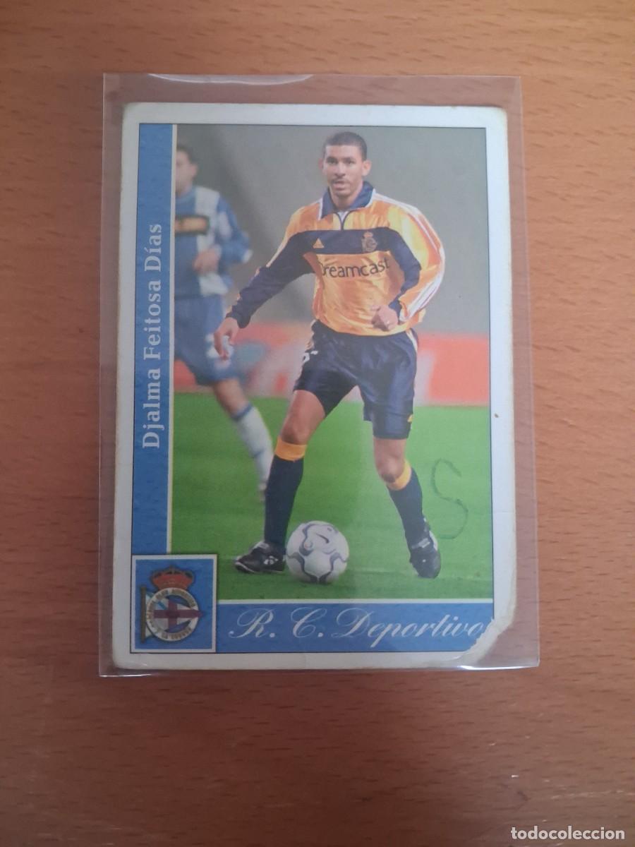 Football Stickers: Fichas de la Liga de Mundicromo 2001 2002 01 02 RC Deportivo de la Coru&ntilde;a 37 Djalminha