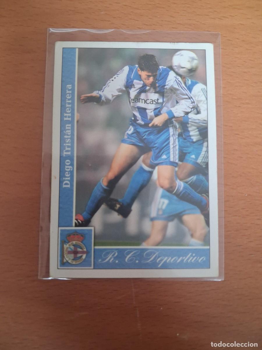 Football Stickers: Fichas de la Liga de Mundicromo 2001 2002 01 02 RC Deportivo de la Coru&ntilde;a 39 Diego Tristan
