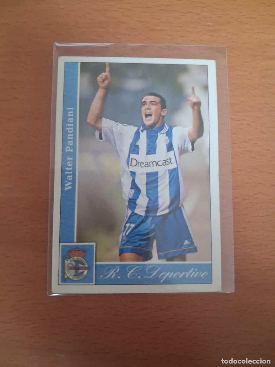 Football Stickers: Fichas de la Liga de Mundicromo 2001 2002 01 02 RC Deportivo de la Coru&ntilde;a 40 Pandiani