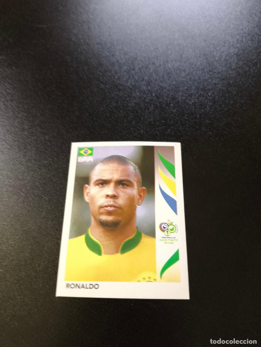 Cartes &agrave; collectionner de Football: FIFA WORLD CUP GERMANY ALEMANIA 2006 MUNDIAL PANINI RONALDO NAZARIO 396 BRASIL STICKER ALBUM