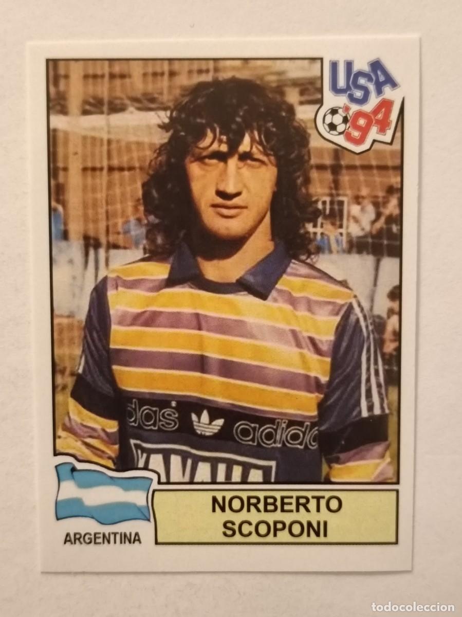 Cromos de F&uacute;tbol: NORBERTO SCOPONI (ARGENTINA) MUNDIAL USA 94 PANINI