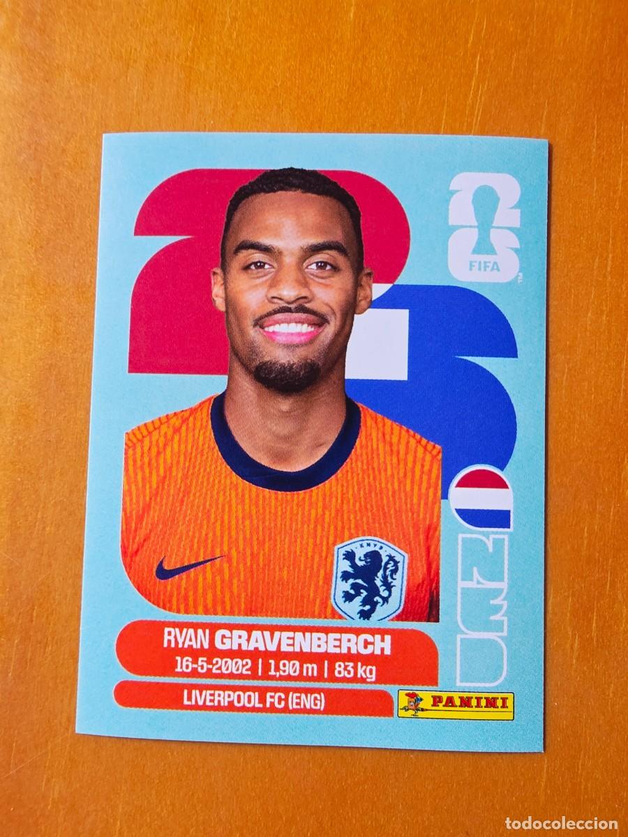 Cromos de F&uacute;tbol: NED 11 Ryan Gravenberch, Pa&iacute;ses Bajos Holanda, Panini FIFA World Cup Mundial 2026 Sticker