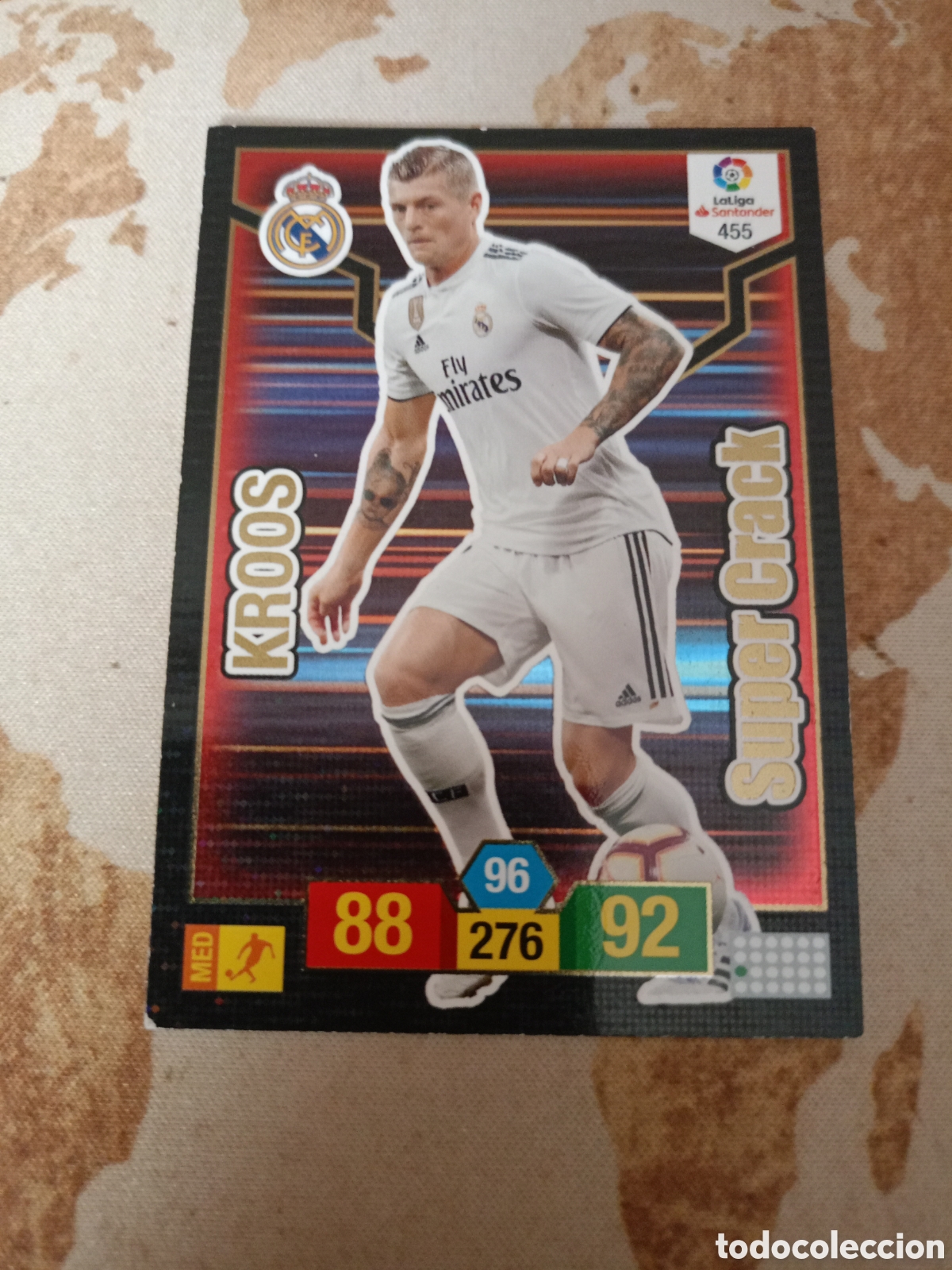 Cromos de F&uacute;tbol: # S&uacute;per Crack 455 KROOS Adrenalyn 2018-19