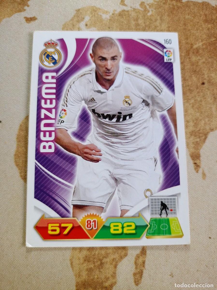 Cromos de F&uacute;tbol: # Real Madrid 160 BENZEMA Adrenalyn 2011-12