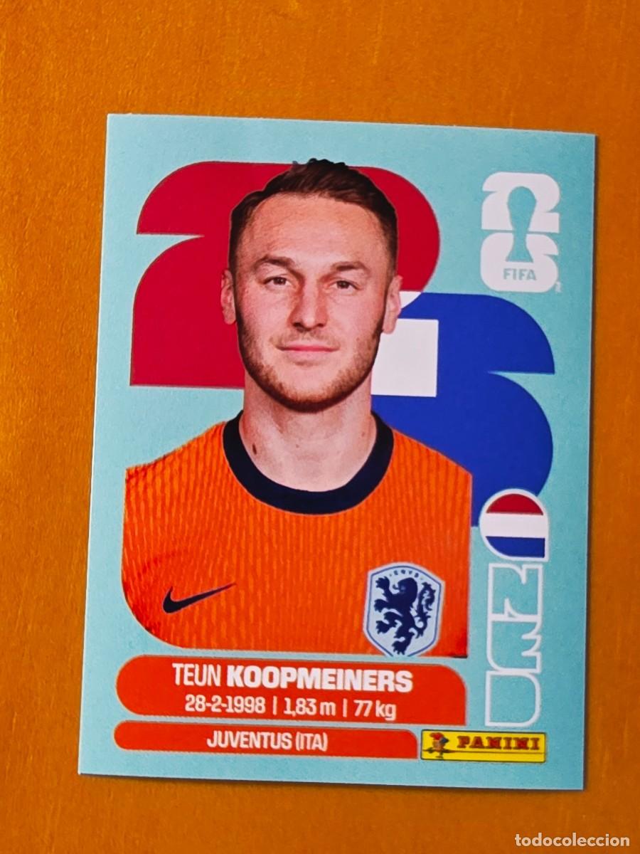 Cromos de F&uacute;tbol: NED 12 Teun Koopmeiners, Pa&iacute;ses Bajos Holanda, Panini FIFA World Cup Mundial 2026 Sticker
