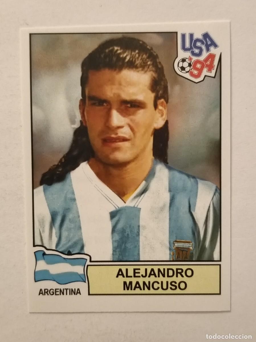 Cromos de F&uacute;tbol: ALEJANDRO MANCUSO (ARGENTINA) MUNDIAL USA 94 PANINI