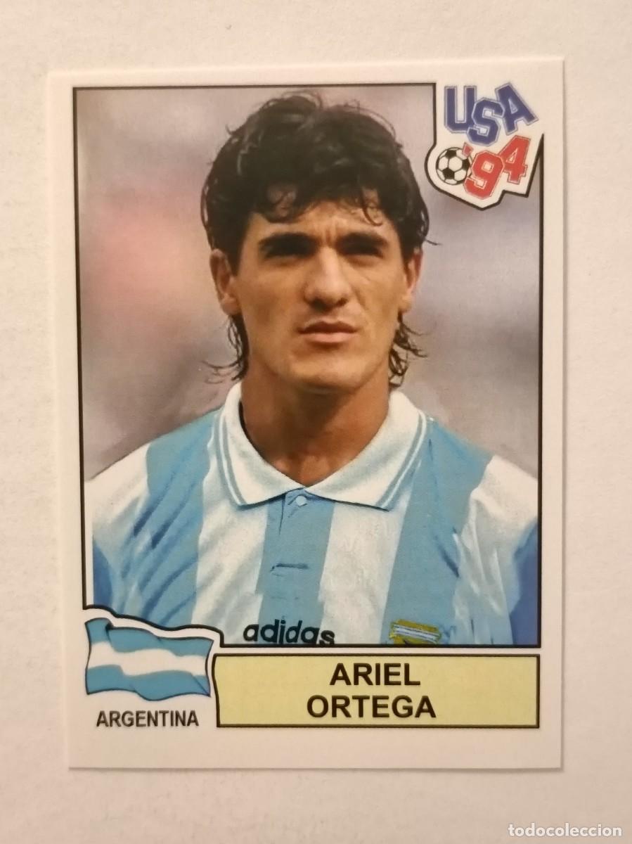 Cromos de F&uacute;tbol: ARIEL ORTEGA (ARGENTINA) MUNDIAL USA 94 PANINI