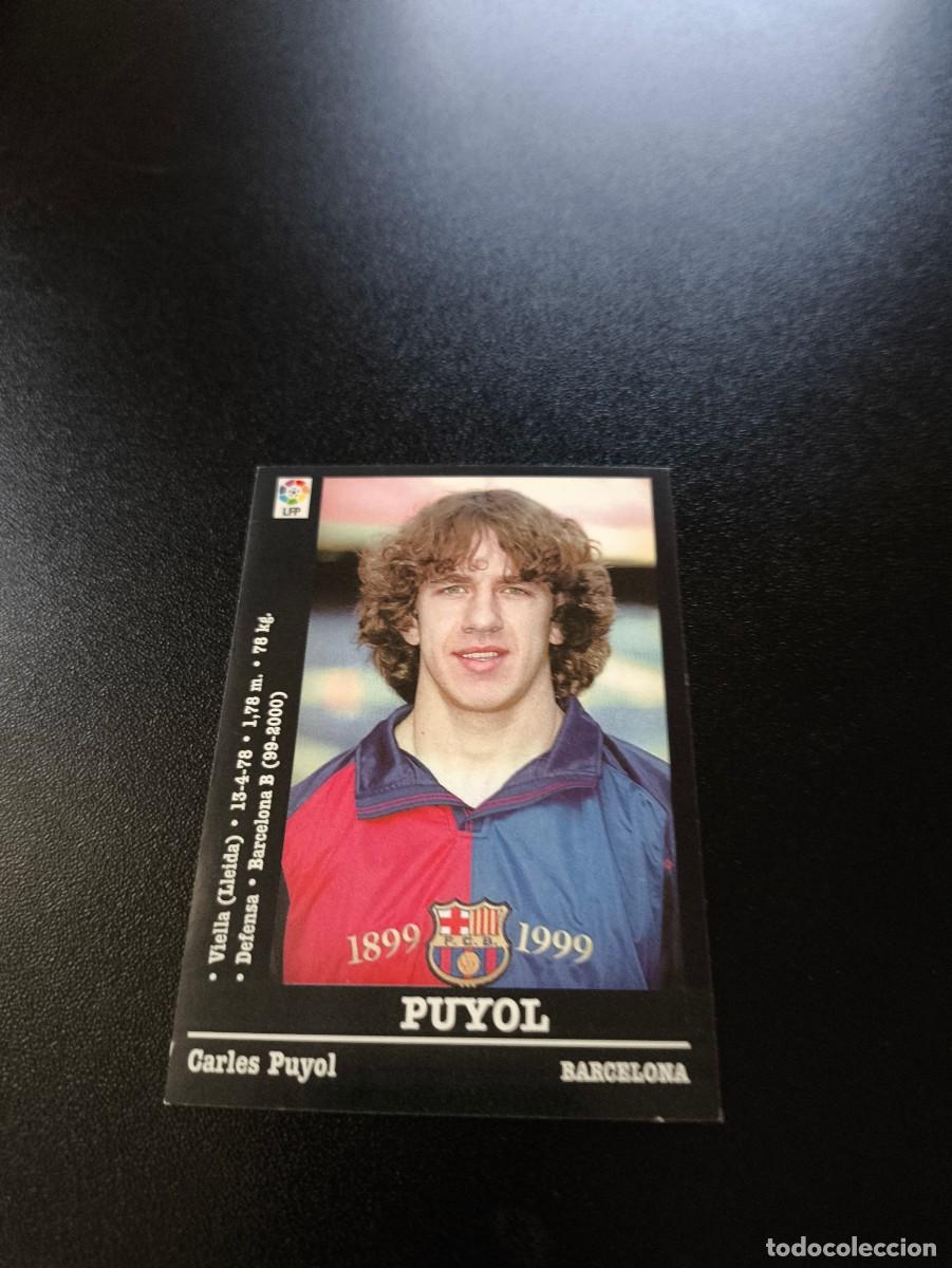 Cromos de F&uacute;tbol: 20 PUYOL BARCELONA PANINI 2000 2001 CROMO FUTBOL 00 01 LIGA SIN PEGAR NO LIGA ESTE