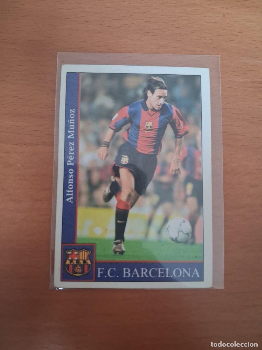 Cromos de F&uacute;tbol: Fichas de la Liga de Mundicromo 2001 2002 01 02 FC Barcelona 78 Alfonso