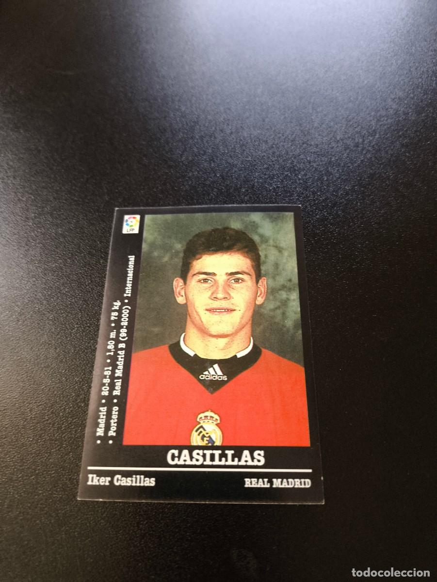 Cromos de F&uacute;tbol: 70 IKER CASILLAS REAL MADRID PANINI 2000 2001 CROMO FUTBOL 00 01 LIGA SIN PEGAR NO LIGA ESTE