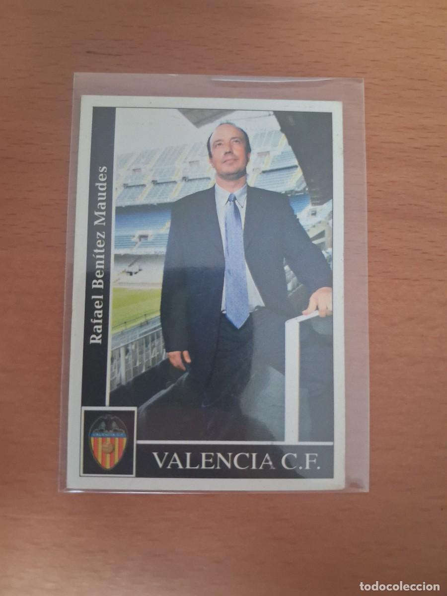 Cromos de F&uacute;tbol: Fichas de la Liga de Mundicromo 2001 2002 01 02 Valencia CF 86 Rafa Benitez