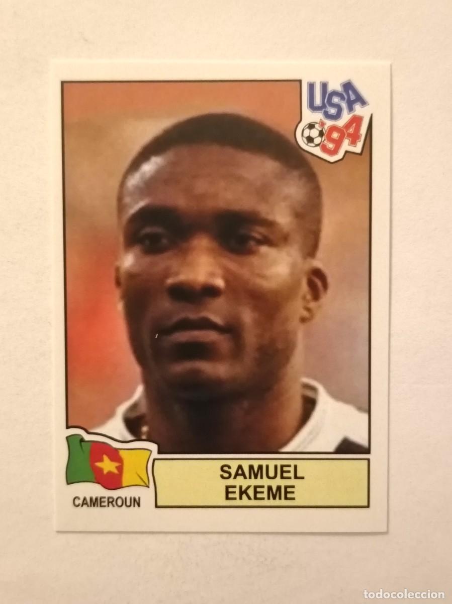 Cromos de F&uacute;tbol: SAMUEL EKEME (CAMERUN) MUNDIAL USA 94 PANINI