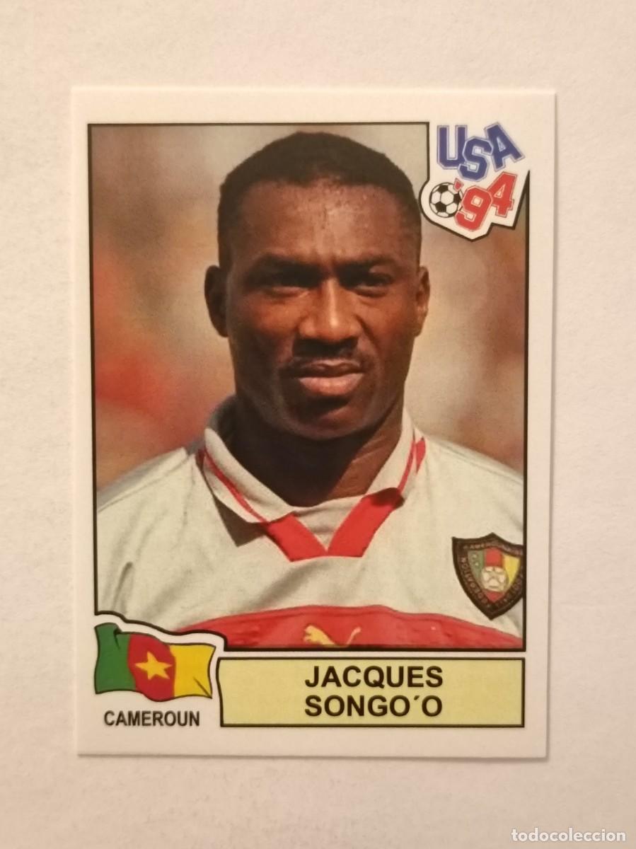 Cromos de F&uacute;tbol: JACQUES SONGO'O (CAMERUN) MUNDIAL USA 94 PANINI