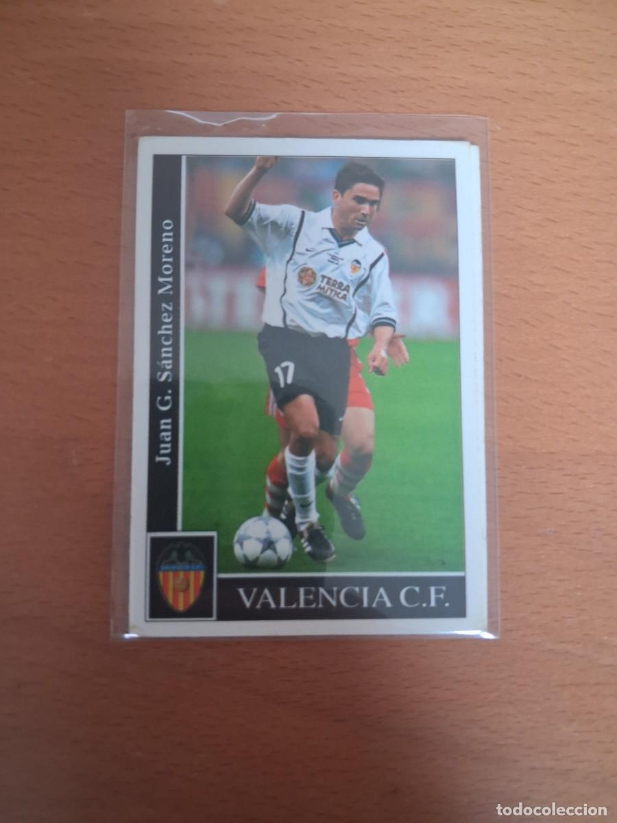 Cromos de F&uacute;tbol: Fichas de la Liga de Mundicromo 2001 2002 01 02 Valencia CF 104 Sanchez