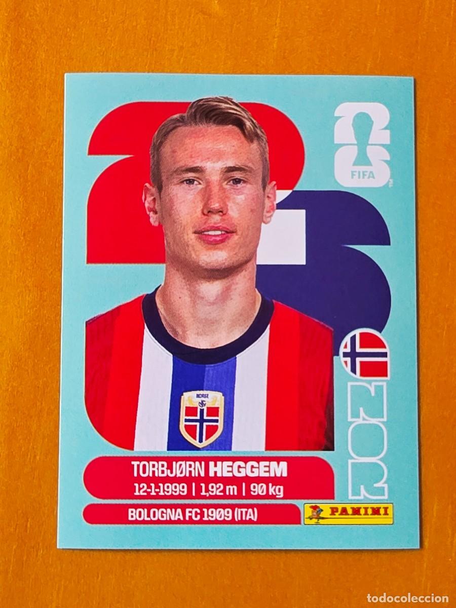 Cartes &agrave; collectionner de Football: NOR 8 Torbj&oslash;rn Heggem, Noruega, Panini FIFA World Cup Mundial 2026 Sticker