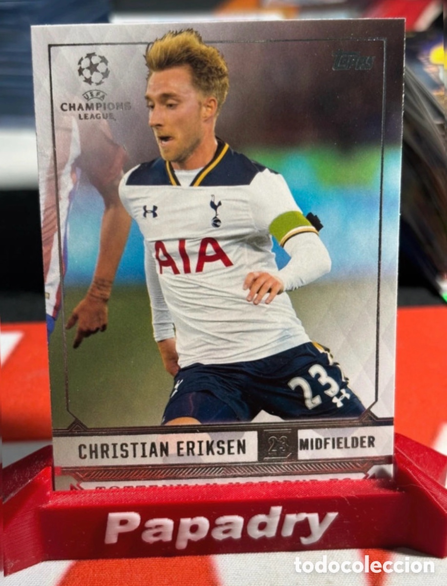 Cartes &agrave; collectionner de Football: 2017 Topps UEFA Champions League Showcase #190 Christian Eriksen Tottenham