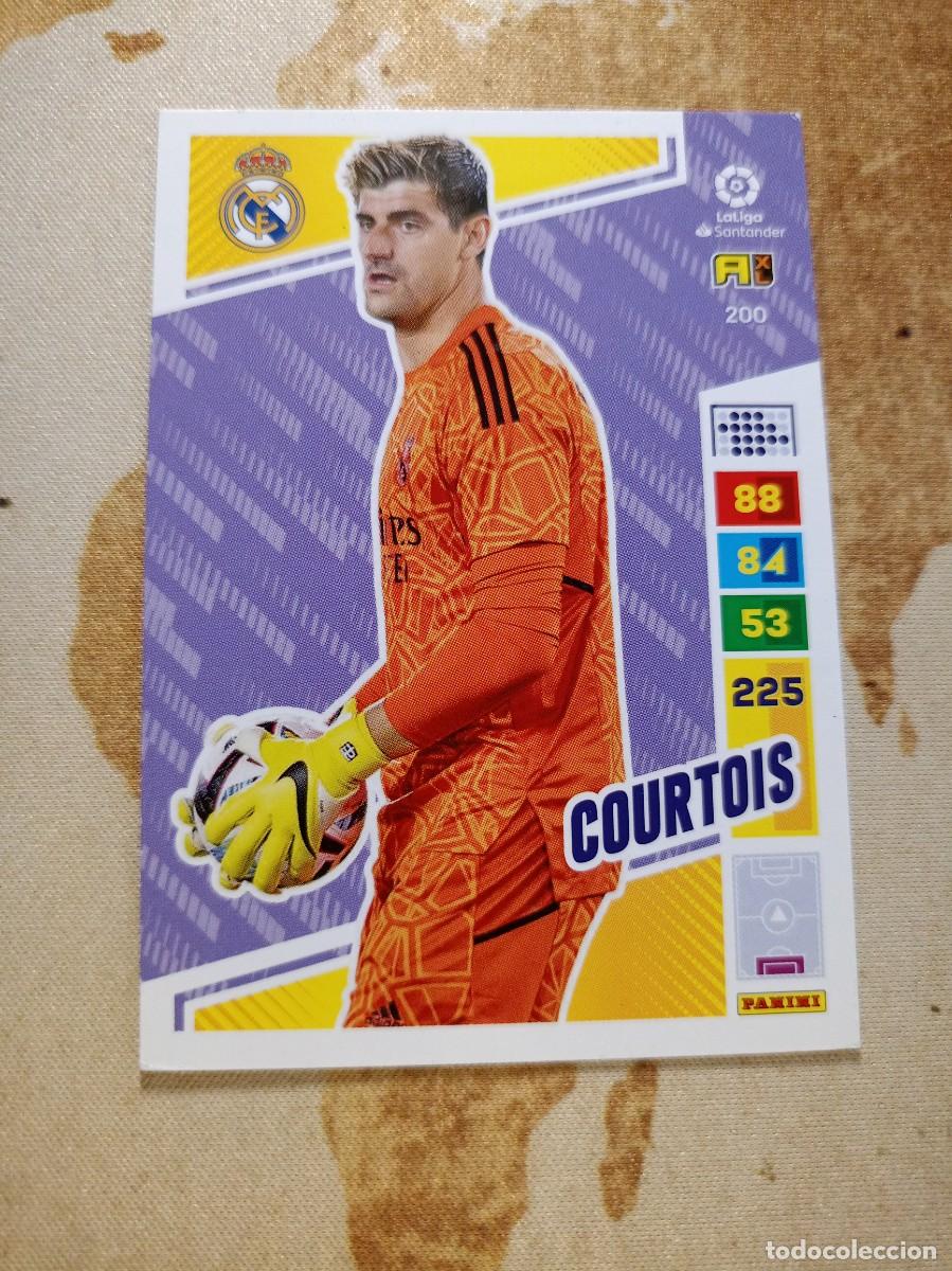 Figurine di Calcio: # Real Madrid 200 COURTOIS Adrenalyn 2022-23
