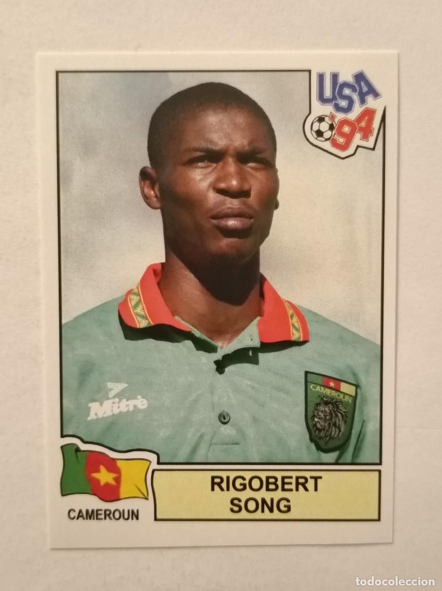 Figurine di Calcio: RIGOBERT SONG (CAMERUN) MUNDIAL USA 94 PANINI
