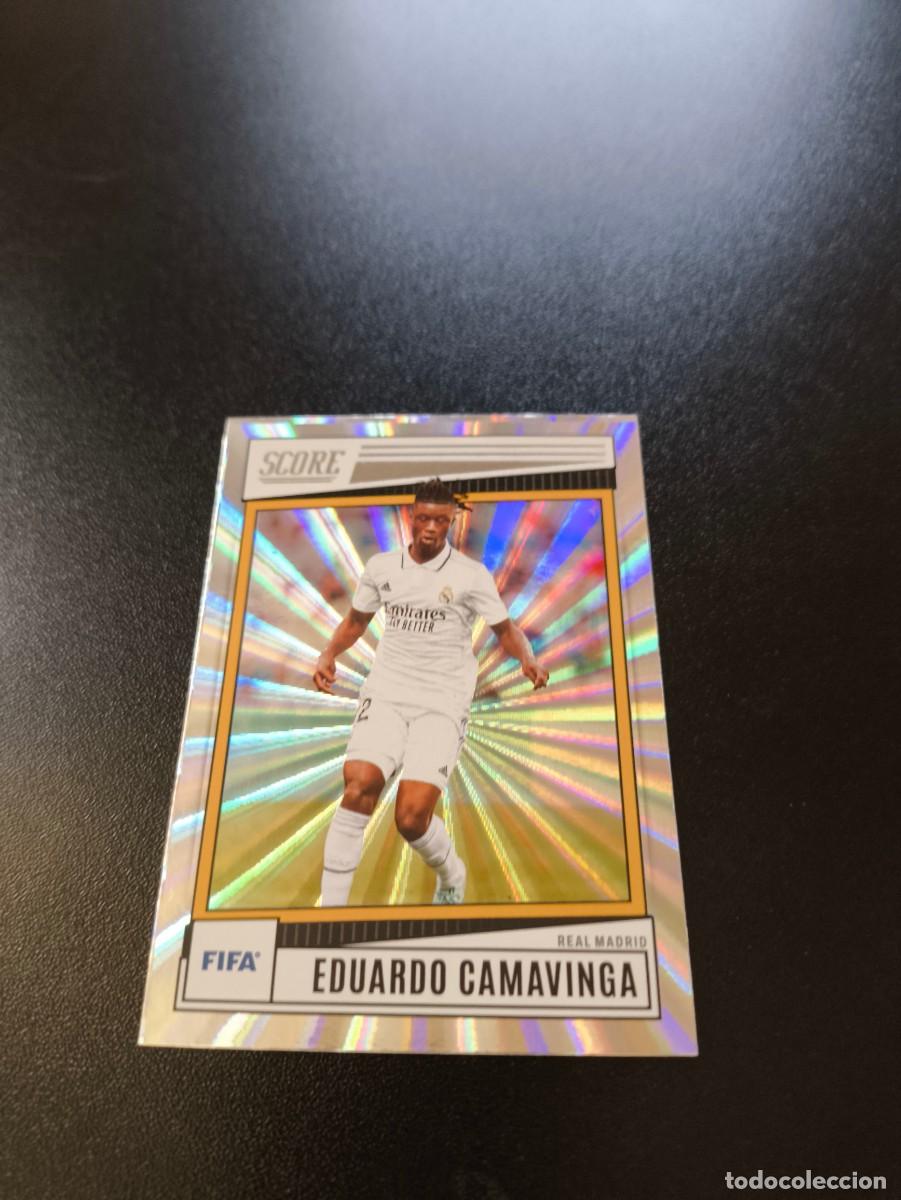Figurine di Calcio: 148 CAMAVINGA REAL MADRID SILVER LASER EXPLOSION PANINI 22 23 SCORE FIFA 2022 2023 NO LIGA ESTE