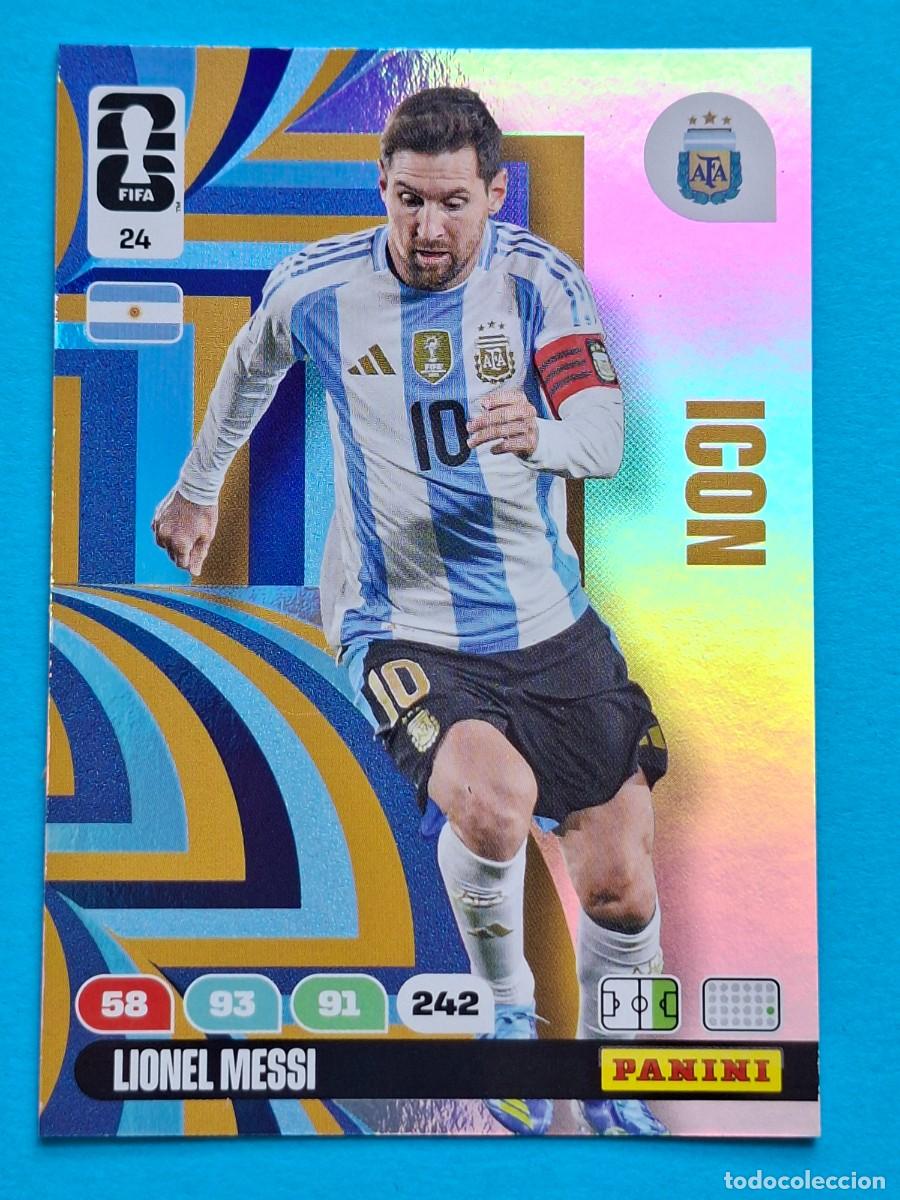 Figurine di Calcio: Icon #24 LIONEL MESSI (Argentina) - PANINI Adrenalyn XL FIFA World CUP 2026