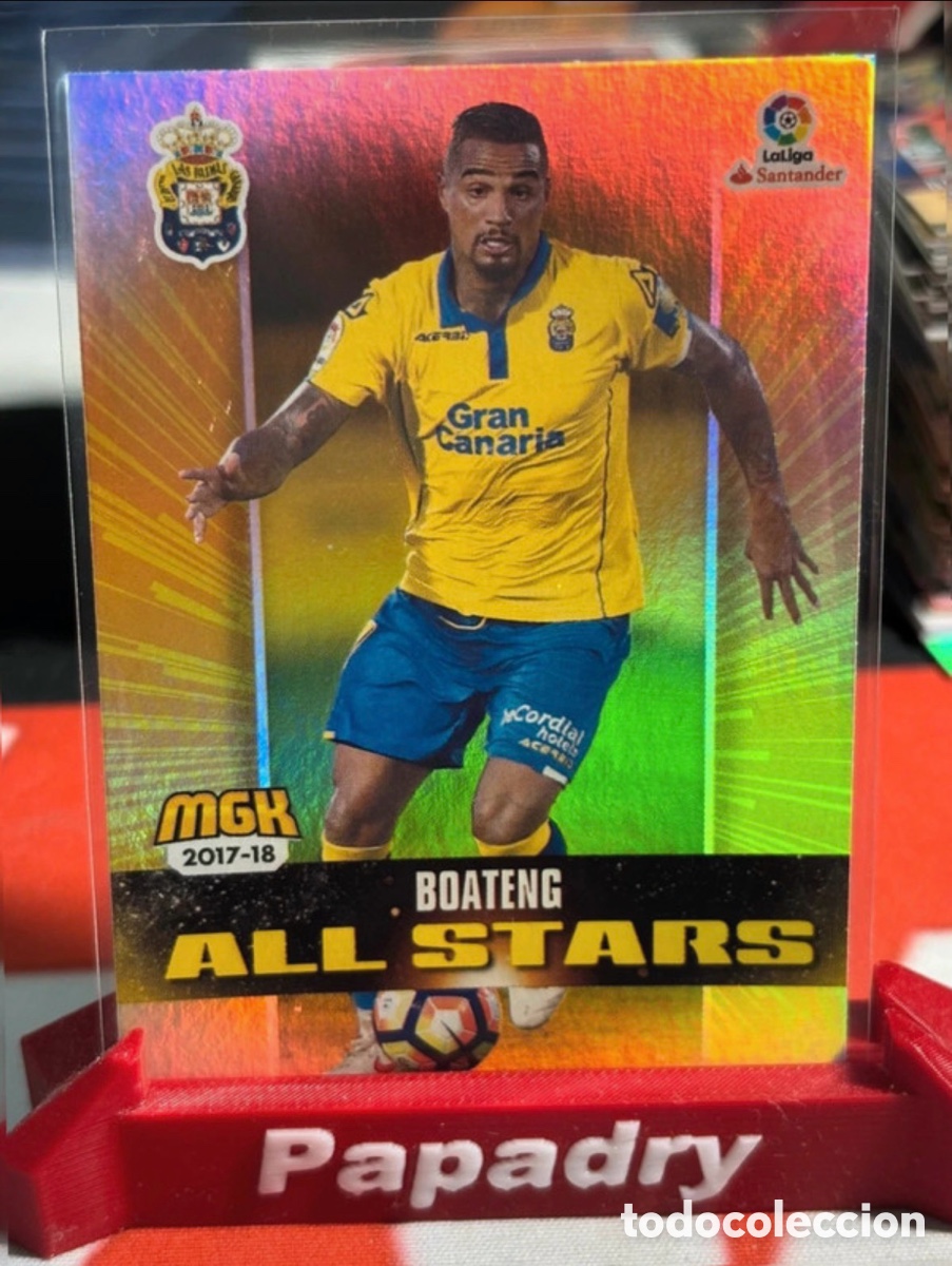 Cartes &agrave; collectionner de Football: KEVIN PRINCE-BOATENG 323 LAS PALMAS-PANINI MGK MEGACRACKS LA LIGA 17 18