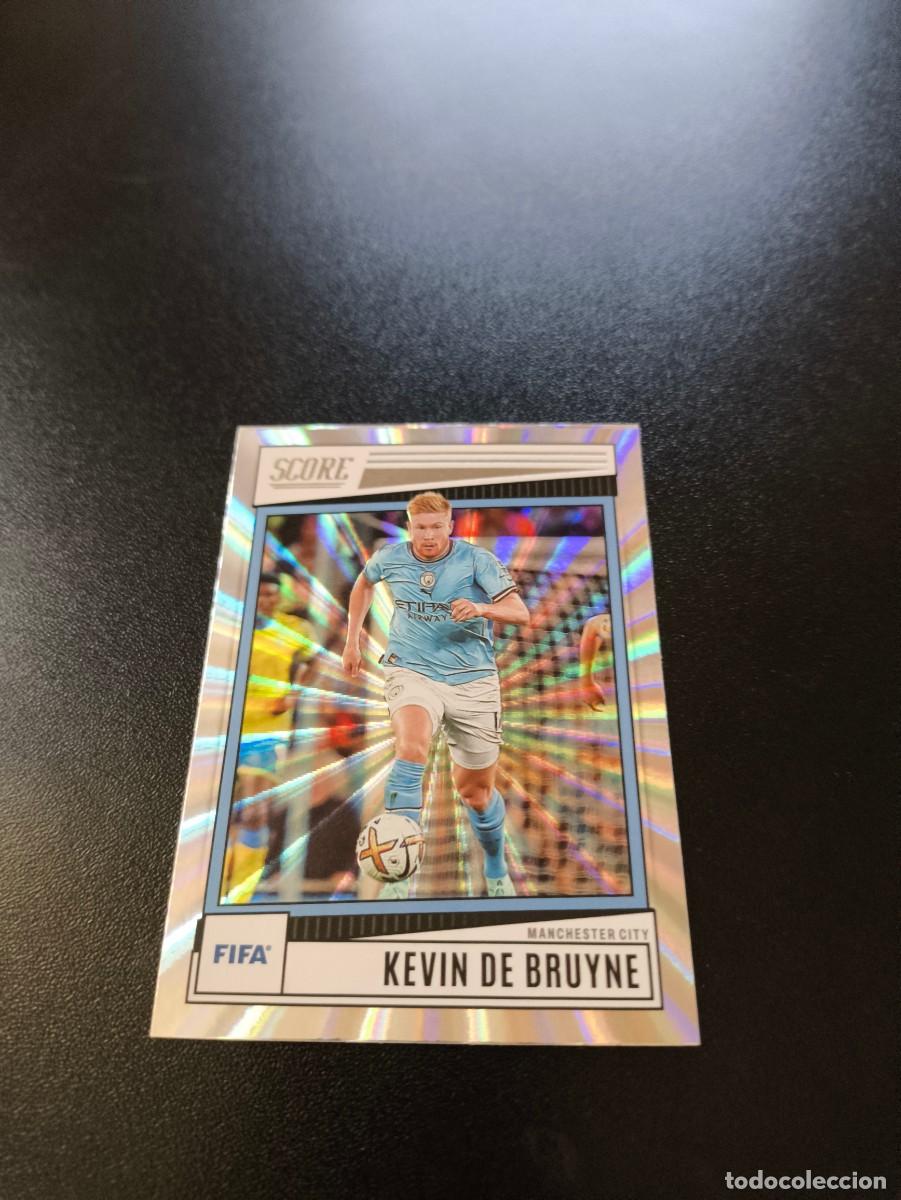 Cartes &agrave; collectionner de Football: 181 DE BRUYNE MANCHESTER CITY SILVER LASER EXPLOSION PANINI 22 23 SCORE FIFA 2022 2023 NO LIGA ESTE