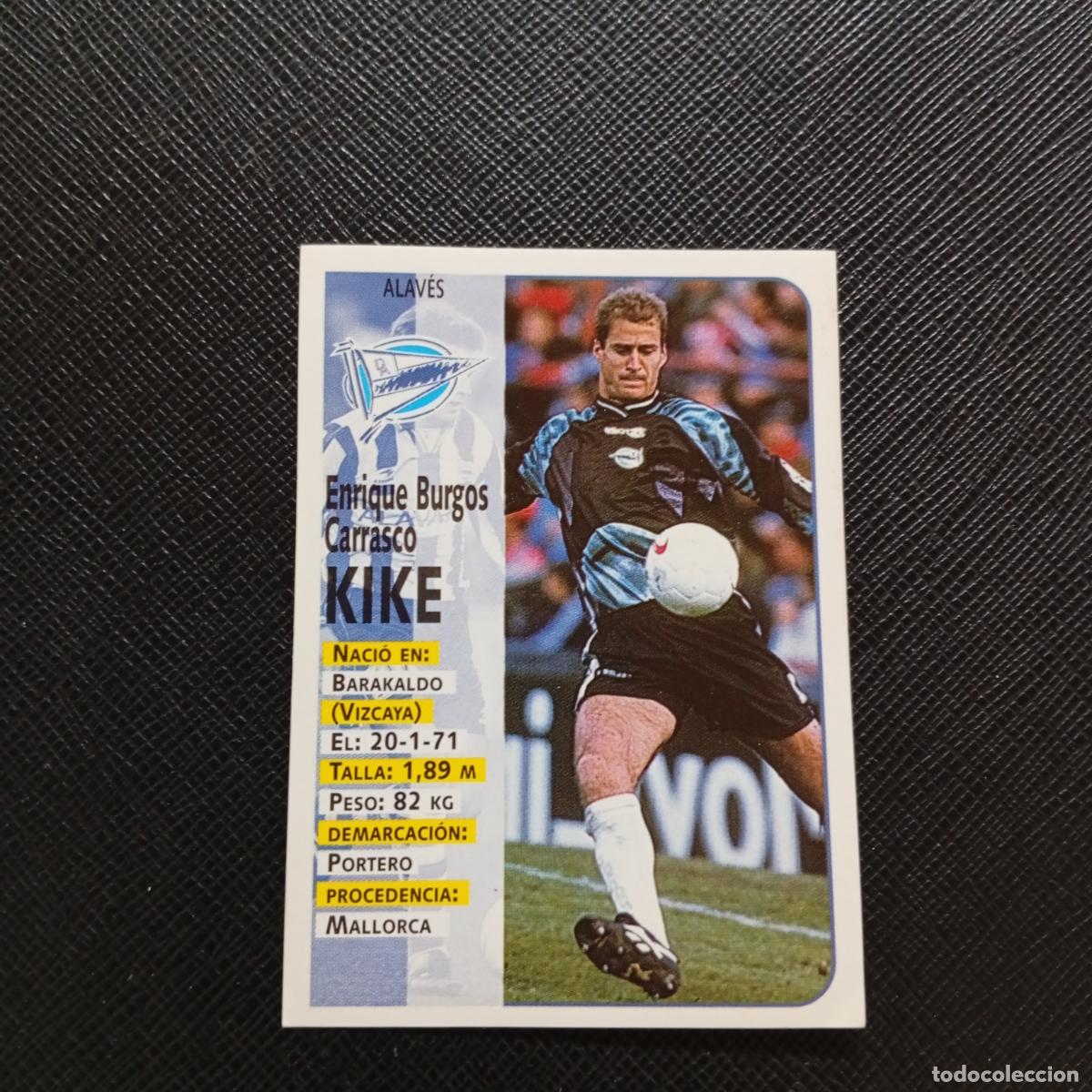 Cartes &agrave; collectionner de Football: 314 KIKE ALAVES PANINI 1998 1999 CROMO FUTBOL 98 99 - SIN PEGAR - A151 PG1