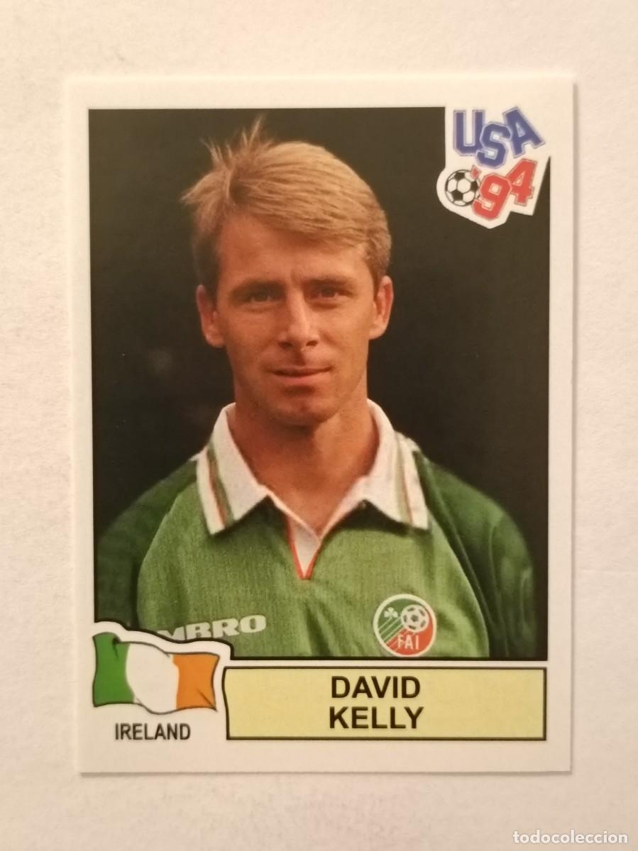 Cromos de F&uacute;tbol: DAVID KELLY (IRLANDA) MUNDIAL USA 94 PANINI
