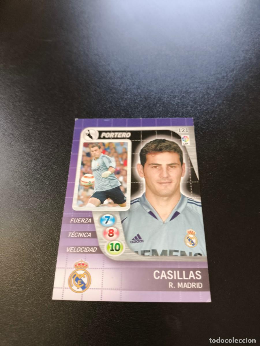 Cromos de F&uacute;tbol: 121 IKER CASILLAS REAL MADRID DERBY TOTAL 2005 2006 PANINI LIGA 05 06 NO LIGA ESTE MEGACRACKS