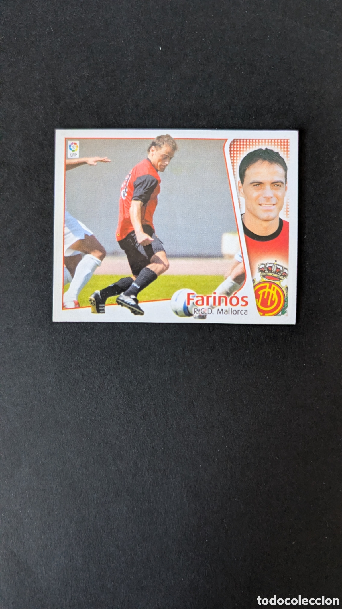 Cartes &agrave; collectionner de Football: FARINOS MALLORCA FICHAJE 31 LIGA ESTE 2004/05 04 05 RECORTADO